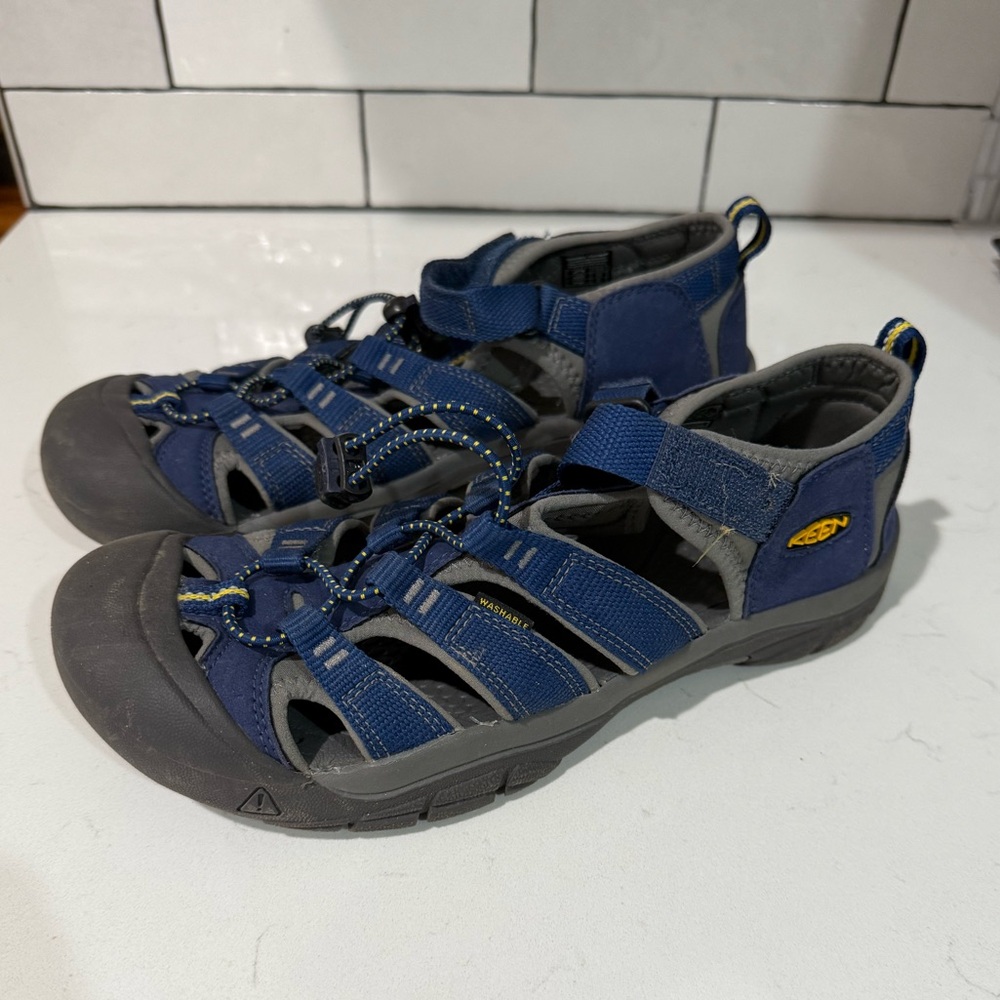 Washable Keen Navy and Charcoal Outdoor Sandals